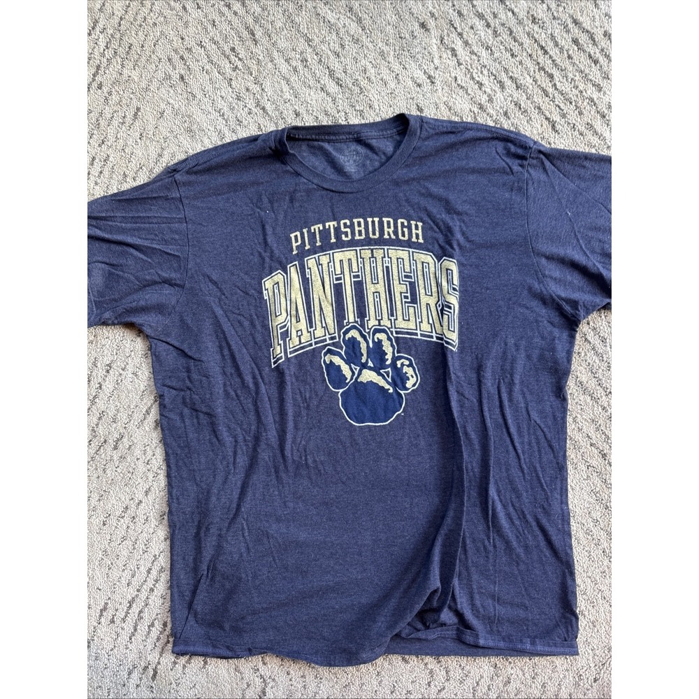 VTG Rivalry Threads University of pittsburgh panthers mens t-shirt size 2XL